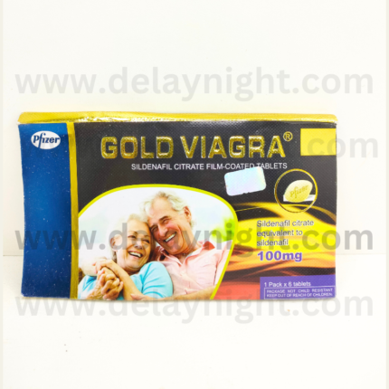 Gold Viagra Sildenafil Sex Timing Tablets 100mg
